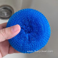 Plastic Dish Scrubbers Round Poly Mesh Scrubber